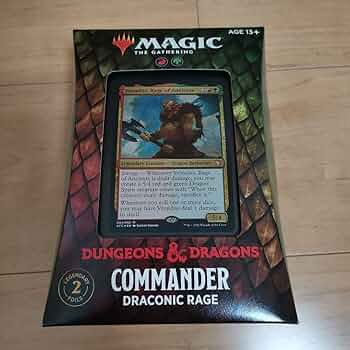 MTG  フォーゴトン・レルム探訪 統率者デッキ 日本語版「ドラゴンの怒り」 Amazon.co.jp: MTG フォーゴトンレルム探訪 統率者デッキ